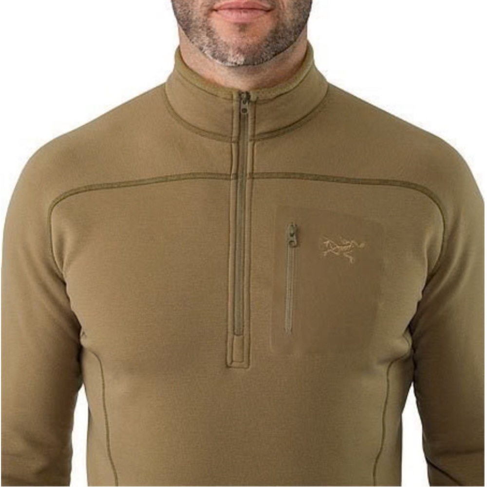 Arc'teryx LEAF Cold WX Zip Neck SV. XL. Color: COYOTE TAN
